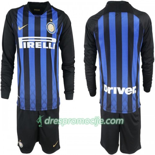 Inter Milan Dres Dječji Domaći 2018/19 Dugim Rukavima Inter Milan Dres Dječji Domaći 2018/19 Dugim Rukavima